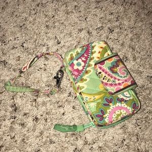 Vera Bradley wristlet wallet